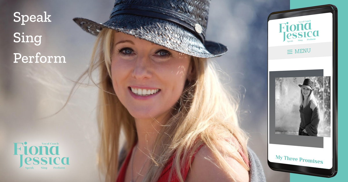 Online vocal coach website design