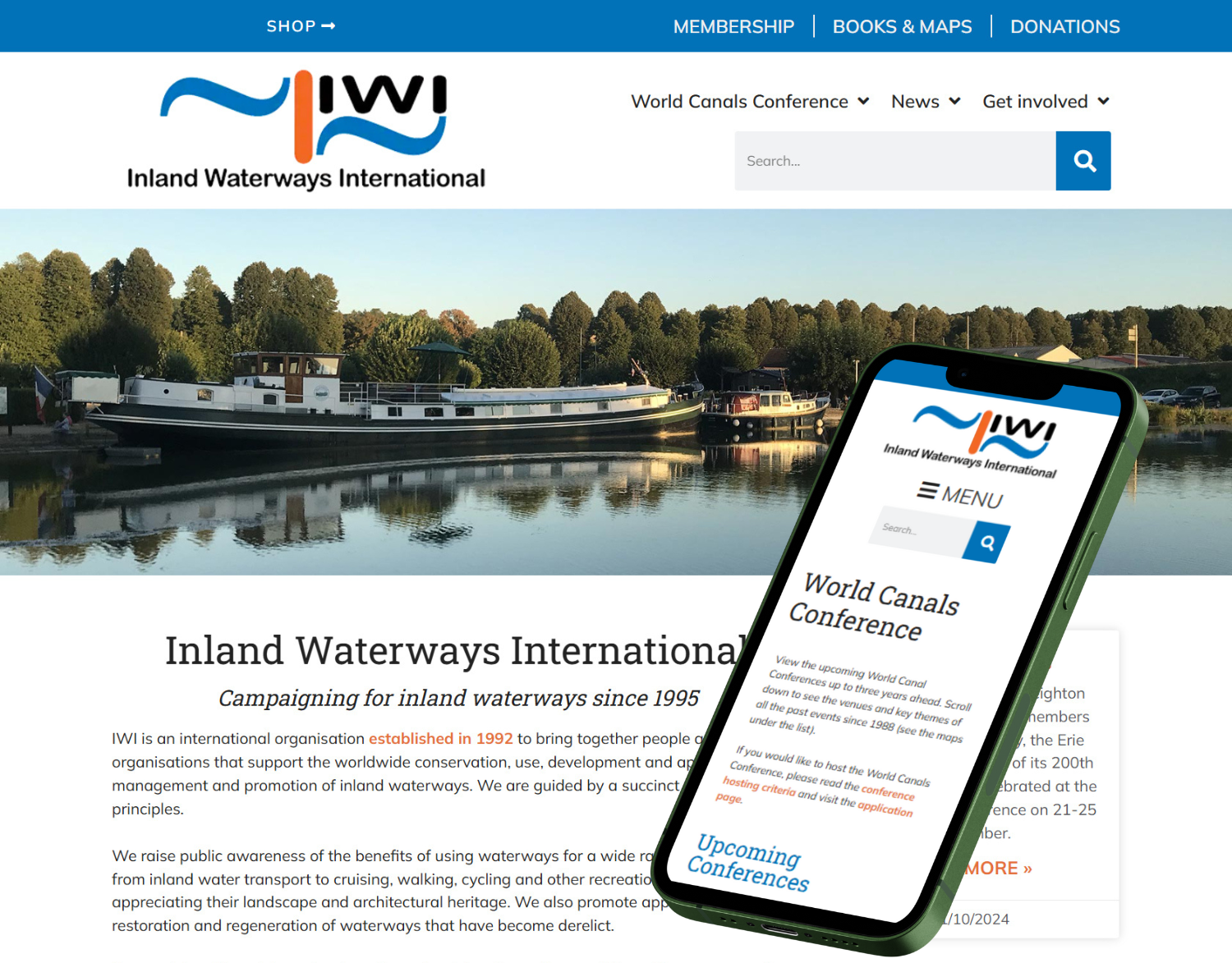 Optimised website design