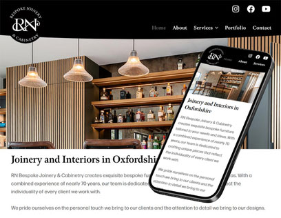 SEO website design for business assistant