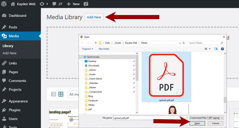 How To Add PDFs To WordPress And Easily Add Links Too