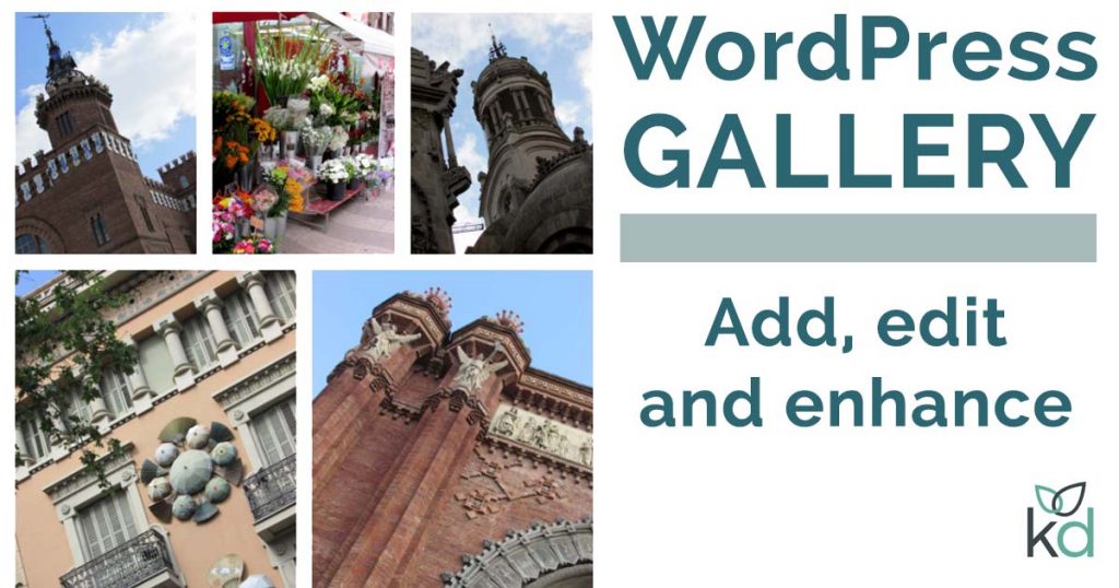 WordPress gallery - add, edit and enhance