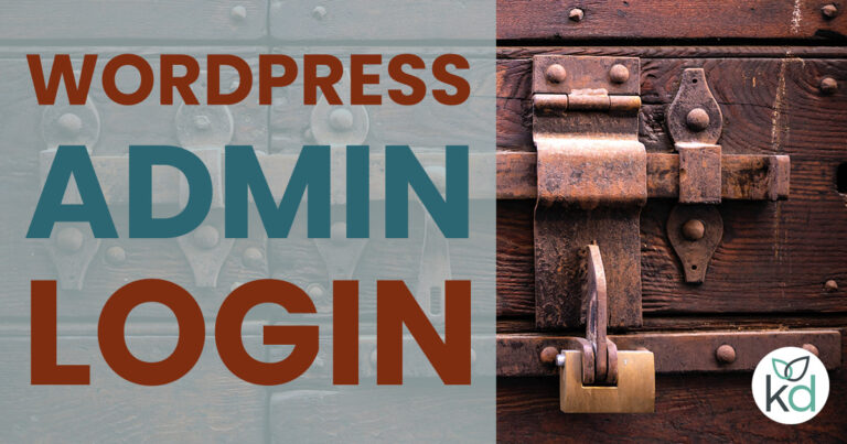 WordPress admin login and URL