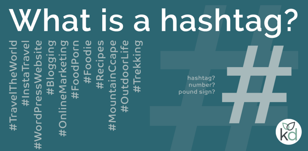 What's a hashtag used for?