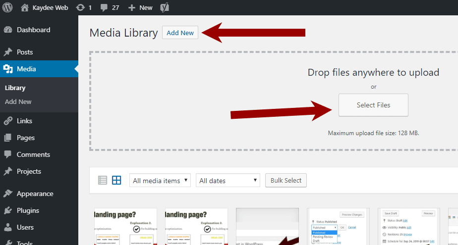 How to Upload a PDF to WordPress