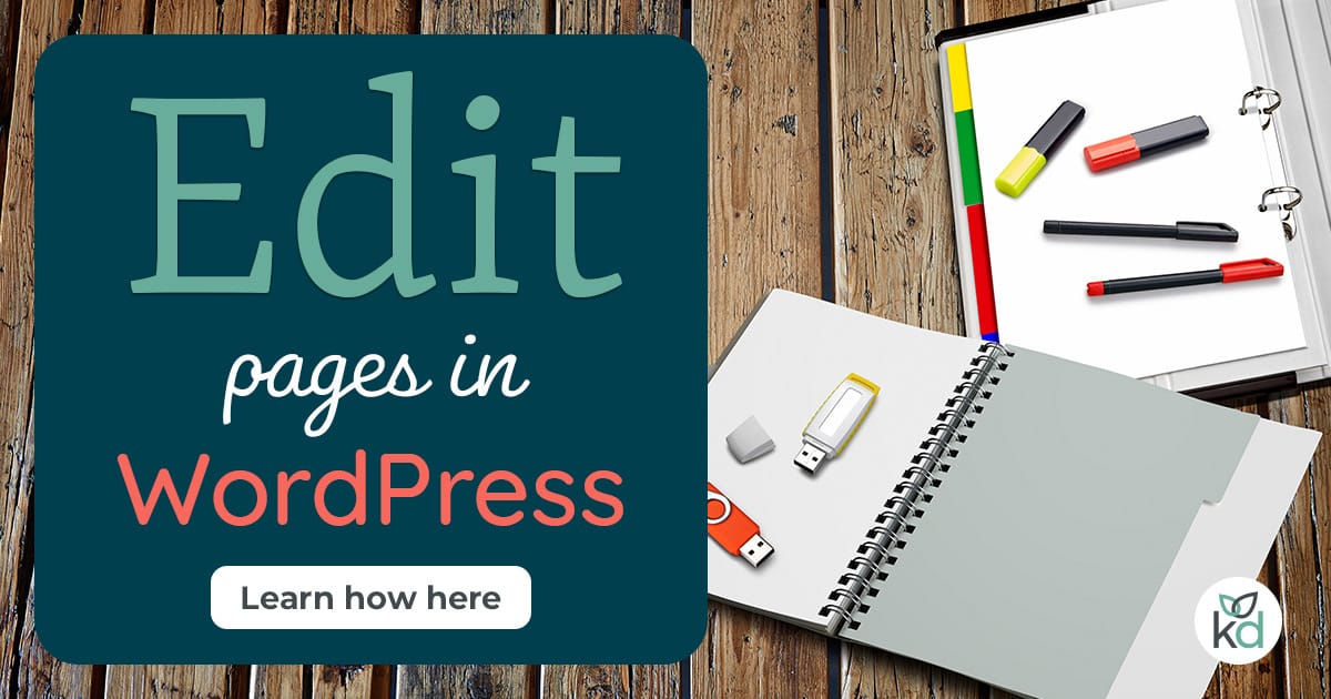How to edit pages in WordPress - master the WordPress editor