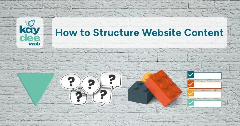 How to Structure Website Content